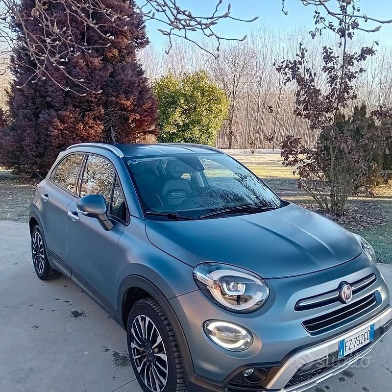 Usata Fiat 500 150 CV (110 kW) 2019 Blu Utilitaria