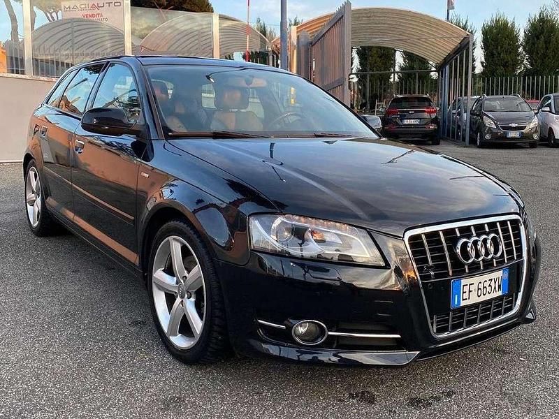 Usata Audi A3 Ambition 105 CV (77 kW) 2011 Nero Berlina