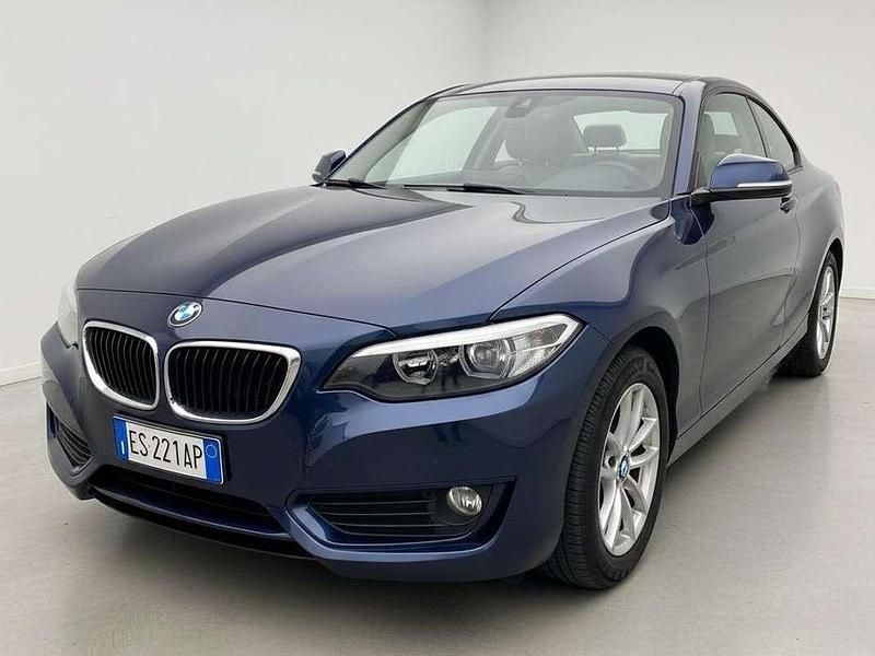 Usata BMW 218 Luxury Line 136 CV (100 kW) 2017 Blu/azzurro Coupé