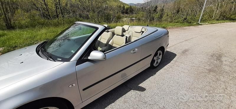 Usata Saab 9-3 Cabriolet 150 CV (110 kW) 2006 Grigio Cabrio