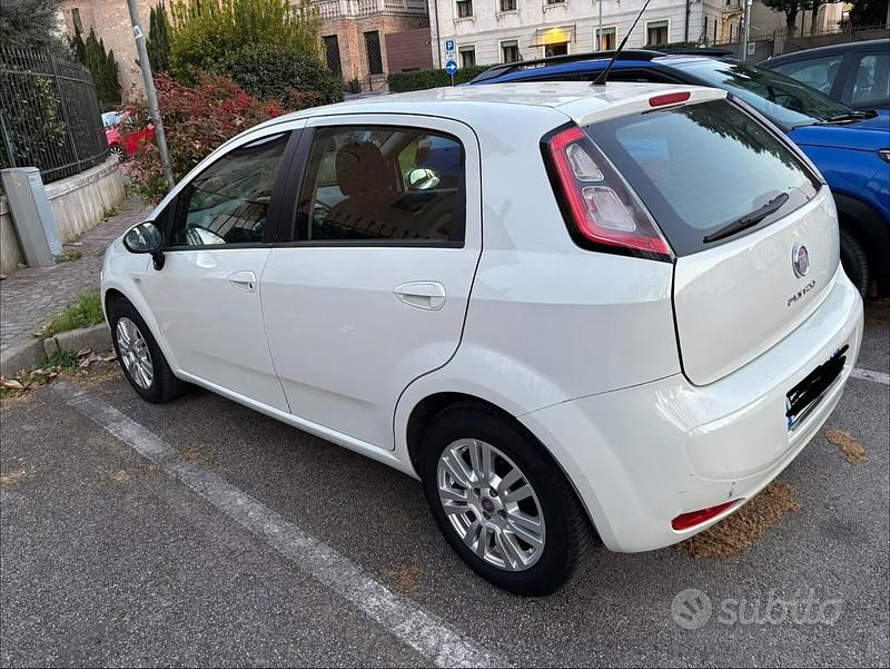 Usata Fiat Grande Punto 2012 Bianco Utilitaria