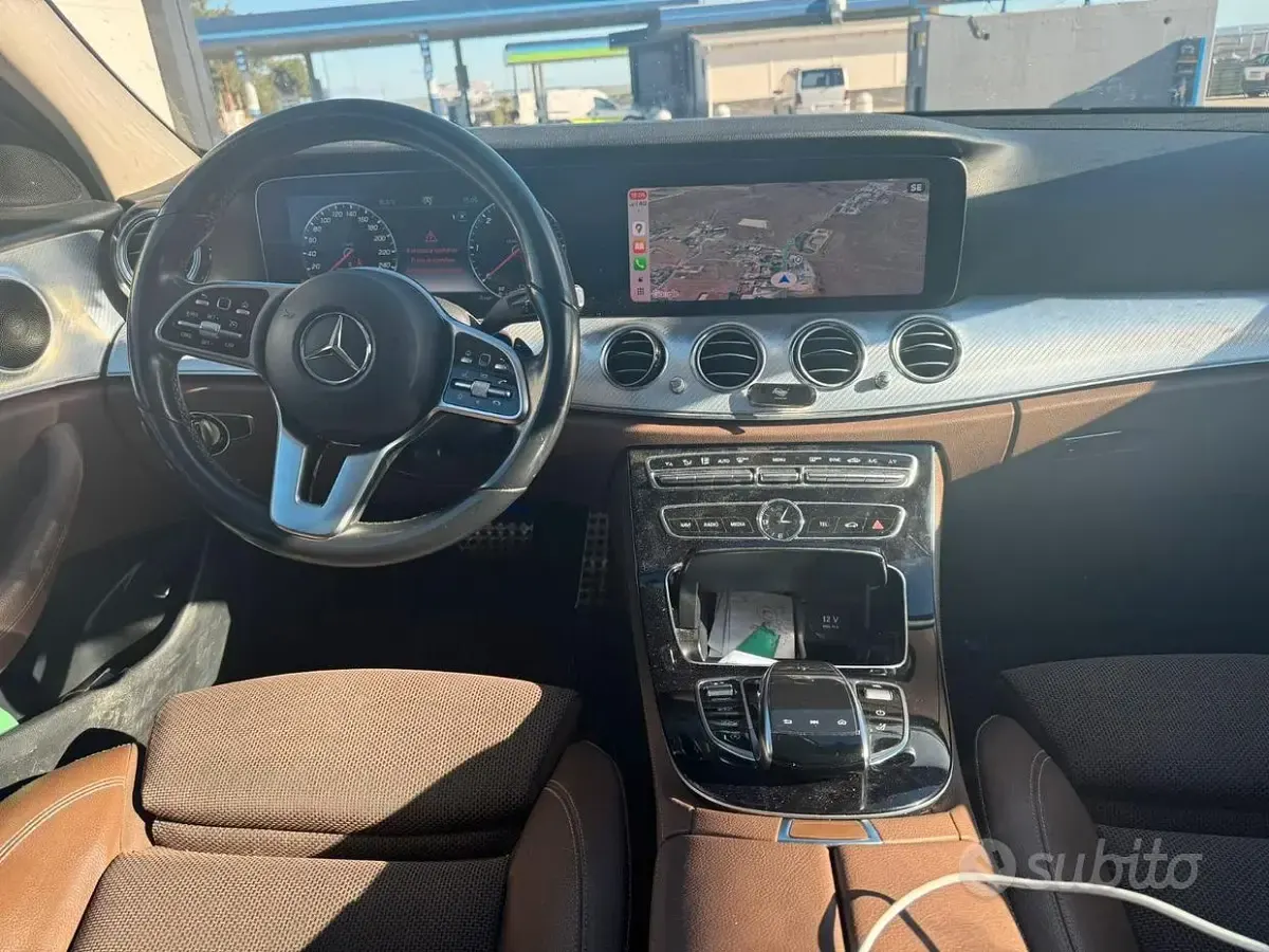 Usata Mercedes E220 194 CV (142 kW) 2020 Bianco Station wagon