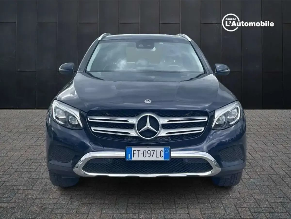 Usata Mercedes GLC220 Exclusive 170 CV (125 kW) 2019 Blu SUV
