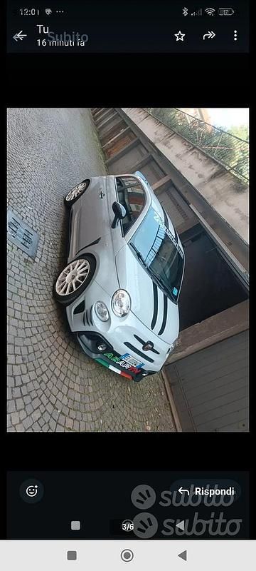 Usata Fiat 500 Abarth 2012 Grigio Berlina