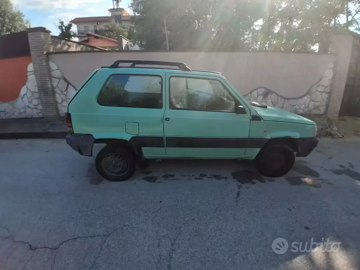 Usata Fiat Panda 54 CV (39 kW) 2003 Verde Utilitaria