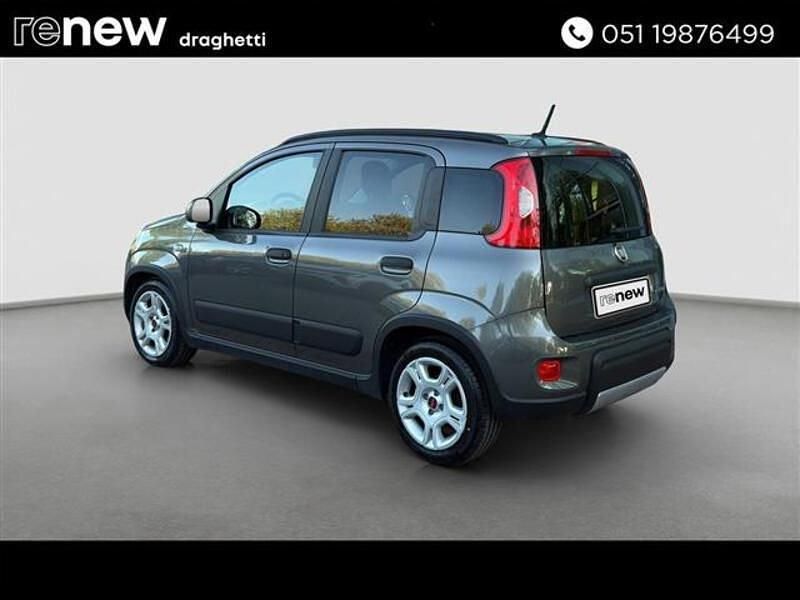Usata Fiat Panda S 70 CV (51 kW) 2022 Grigio scuro Utilitaria