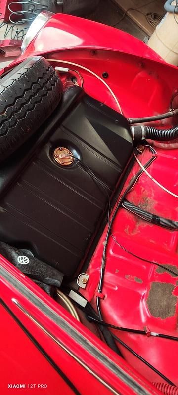 Usata VW Beetle Cabriolet 46 CV (33 kW) 1978 Rosso Cabrio