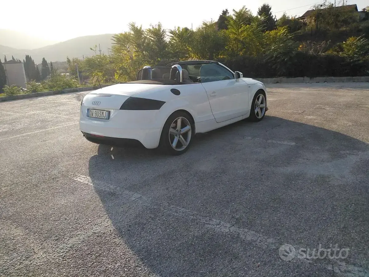 Usata Audi TT 200 CV (147 kW) 2008 Bianco Coupé