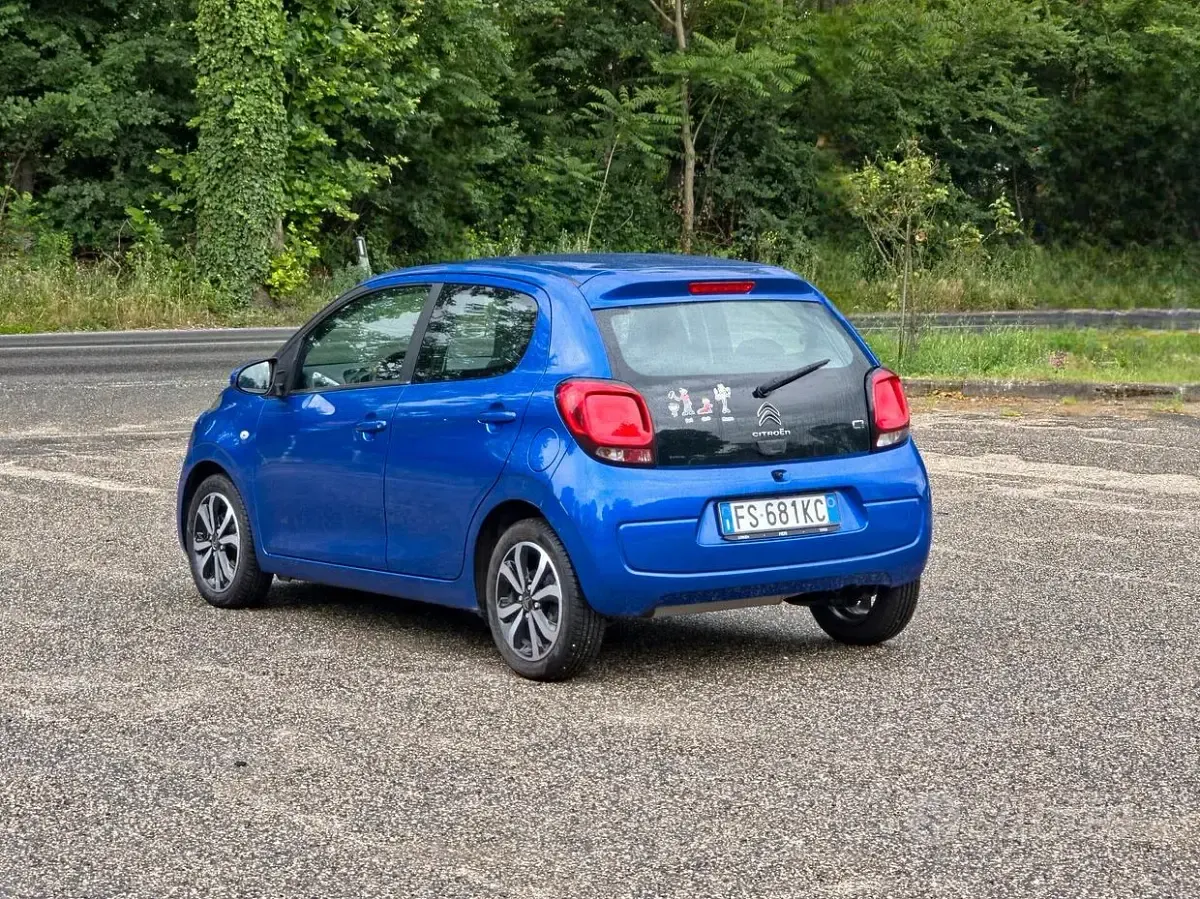 Usata Citroën C1 72 CV (52 kW) 2018 Blu Utilitaria