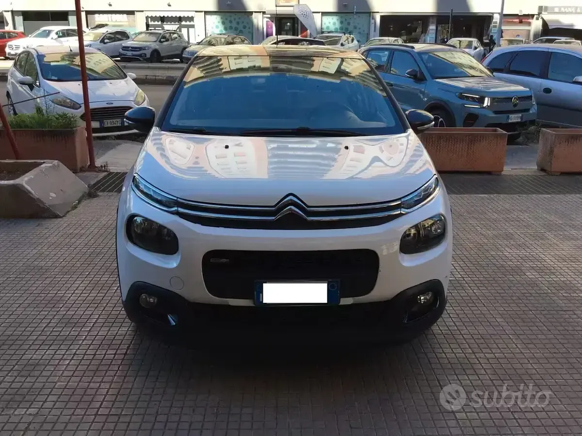 Usata Citroën C3 PureTech 82 CV (60 kW) 2017 Bianco Berlina