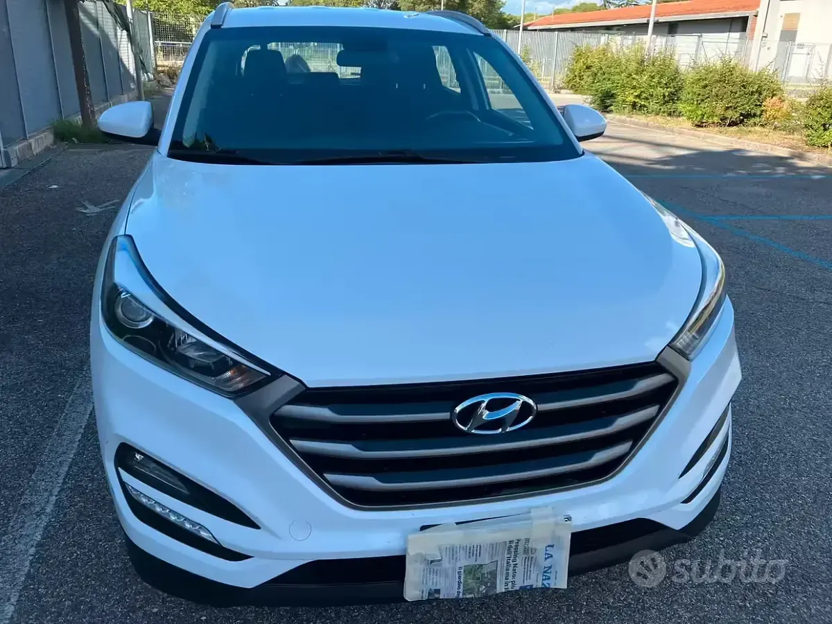Usata Hyundai Tucson 116 CV (85 kW) 2018 Bianco SUV