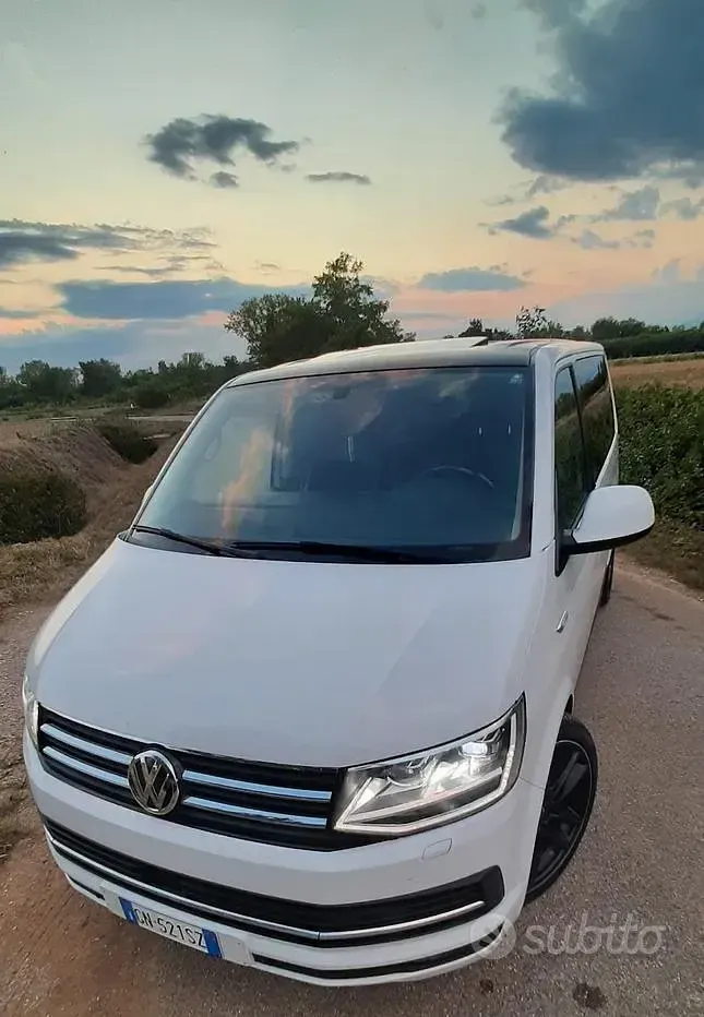 Usata VW Multivan Generation Six 204 CV (150 kW) 2015 Bianco Monovolume