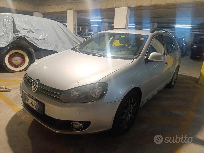 Usata VW Golf 105 CV (77 kW) 2011 Grigio Station wagon
