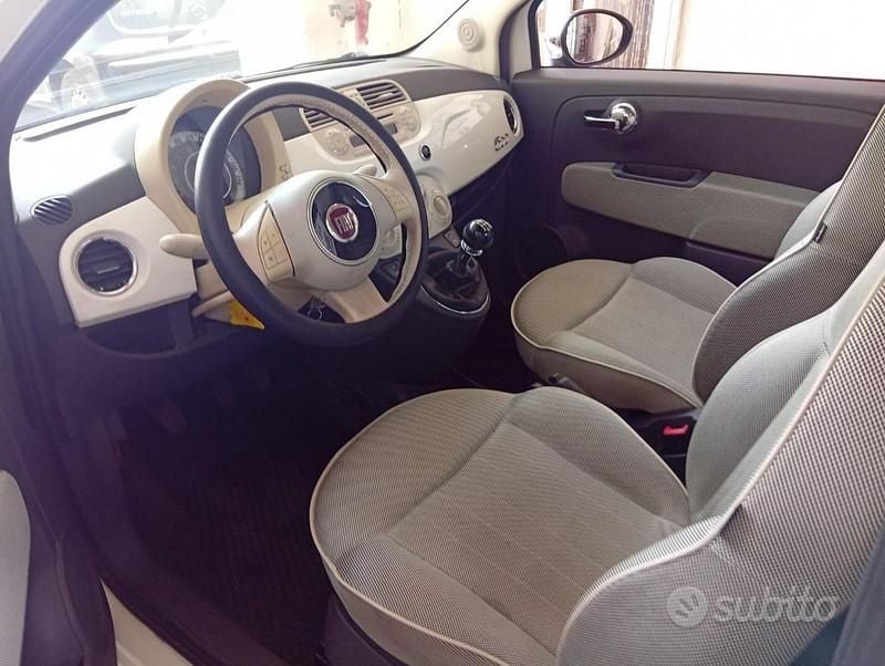 Usata Fiat 500 69 CV (50 kW) 2009 Bianco Utilitaria