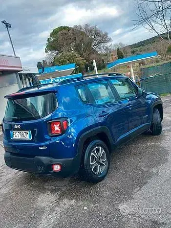 Usata Jeep Renegade Longitude 120 CV (88 kW) 2019 Blu/azzurro SUV