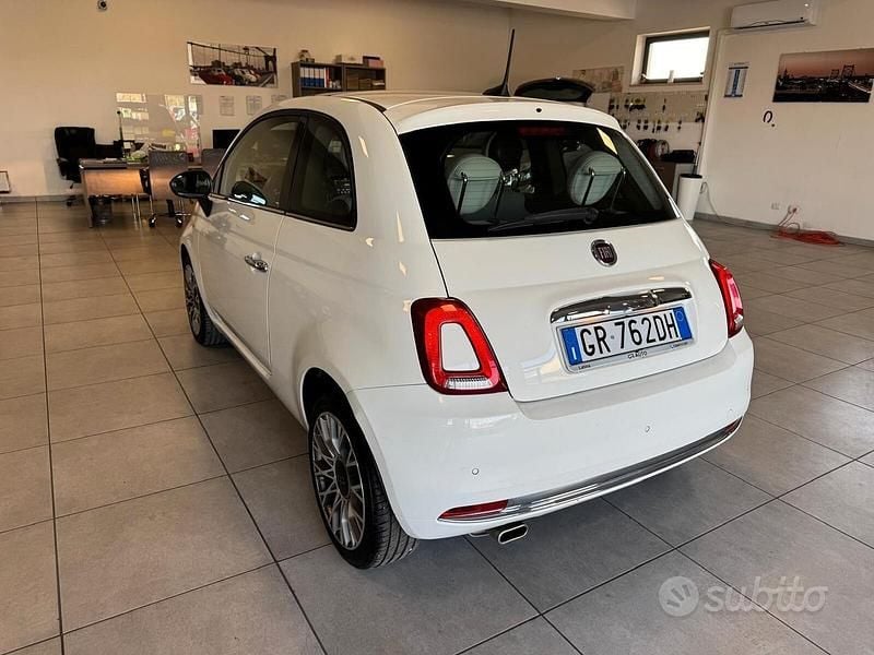 Usata Fiat 500 Lounge 69 CV (50 kW) 2020 Bianco Utilitaria