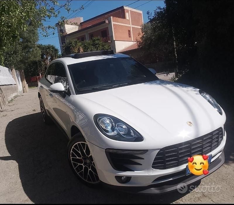 Usata Porsche Macan S 340 CV (250 kW) 2014 Bianco SUV