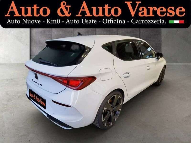 Usata Cupra Leon 204 CV (150 kW) 2022 Bianco Berlina