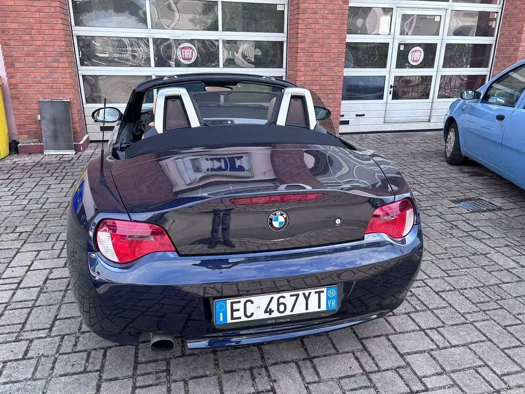 Usata BMW Z4 150 CV (110 kW) 2008 Blu/azzurro Cabrio