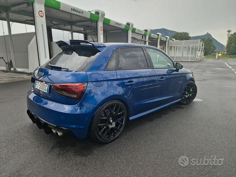 Usata Audi S1 231 CV (169 kW) 2017 Blu Utilitaria
