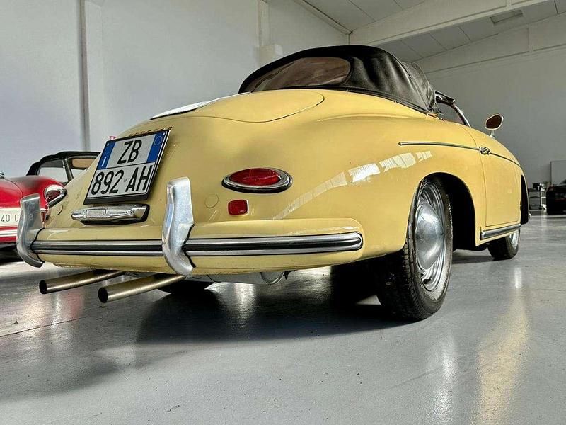 Usata Porsche 356 75 CV (55 kW) 1957 Giallo banana Cabrio