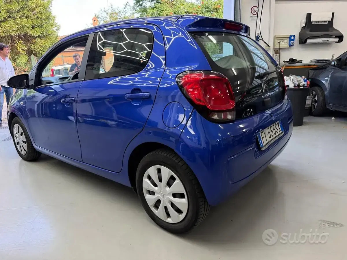 Usata Citroën C1 Shine 72 CV (52 kW) 2020 Blu Utilitaria