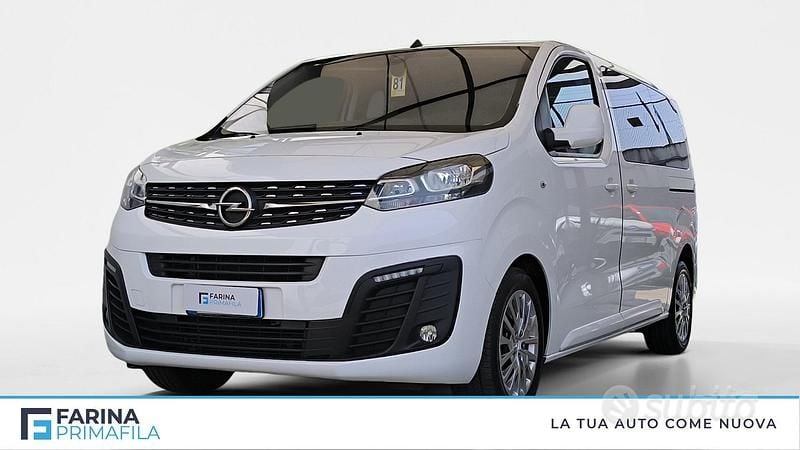 Usata Opel Zafira Life Business 120 CV (88 kW) 2020 Bianco Monovolume