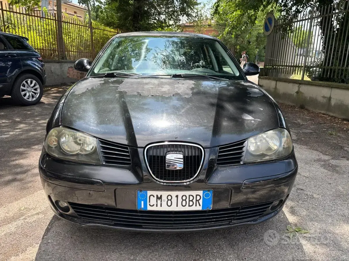 Usata Seat Ibiza Reference 75 CV (55 kW) 2005 Nero Utilitaria