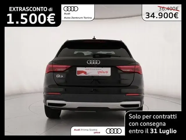 Usata Audi Q3 Advanced 150 CV (110 kW) 2025 Nero mito metallizzato SUV