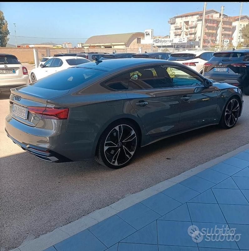 Usata Audi A5 150 CV (110 kW) 2023 Grigio Coupé