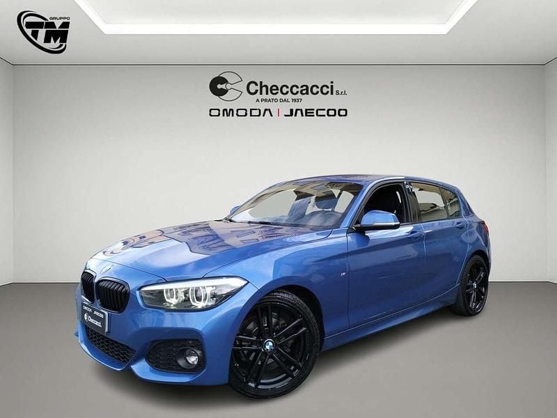 Usata BMW 116 M Sport 116 CV (85 kW) 2019 Blu/azzurro Utilitaria