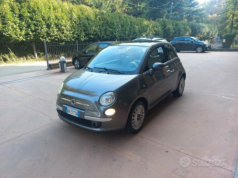 Usata Fiat 500 Lounge 69 CV (50 kW) 2009 Grigio Berlina