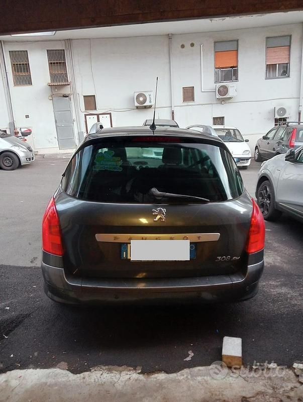 Usata Peugeot 308 SW 112 CV (82 kW) 2010 Grigio Station wagon