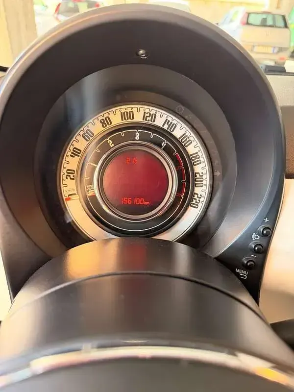 Usata Fiat 500 Lounge 95 CV (69 kW) 2018 Bianco Utilitaria