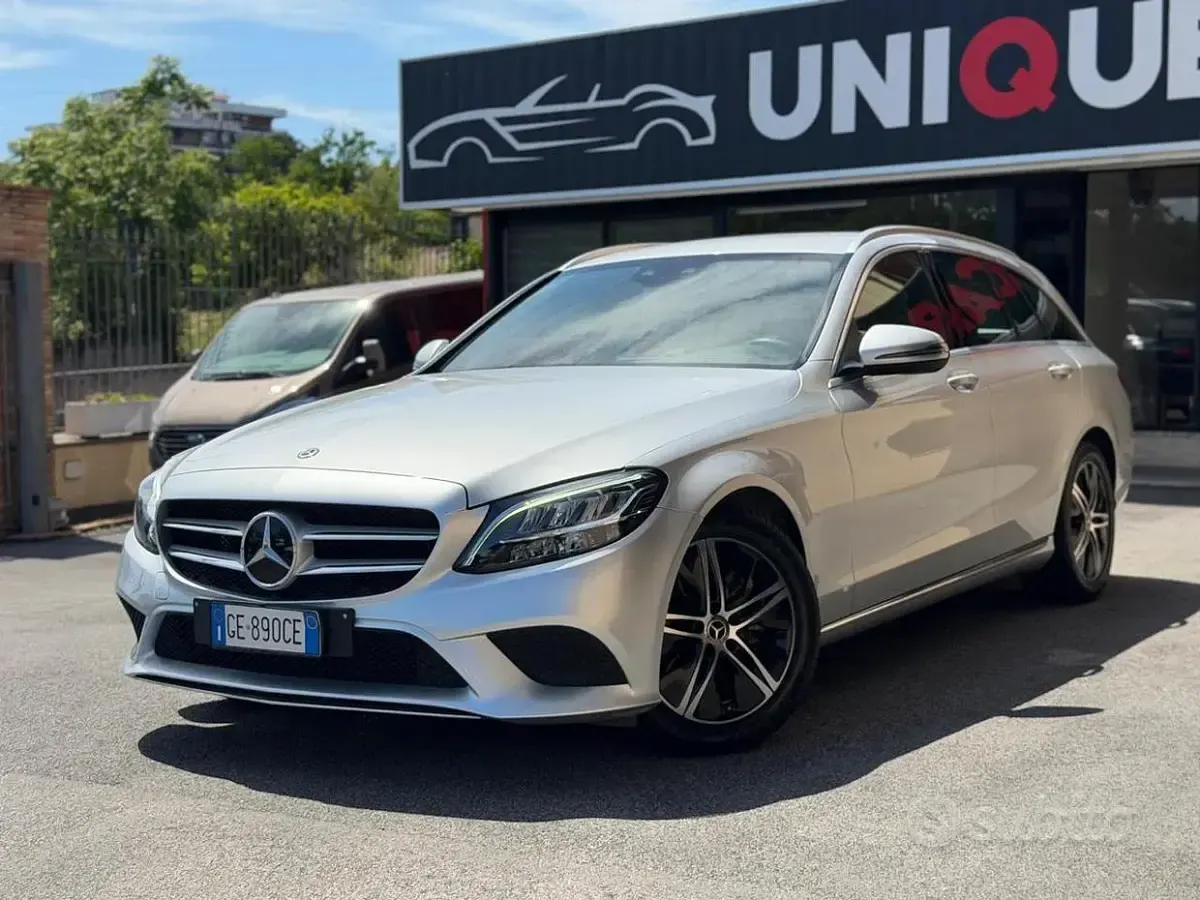 Usata Mercedes C200 184 CV (135 kW) 2021 Grigio Station wagon