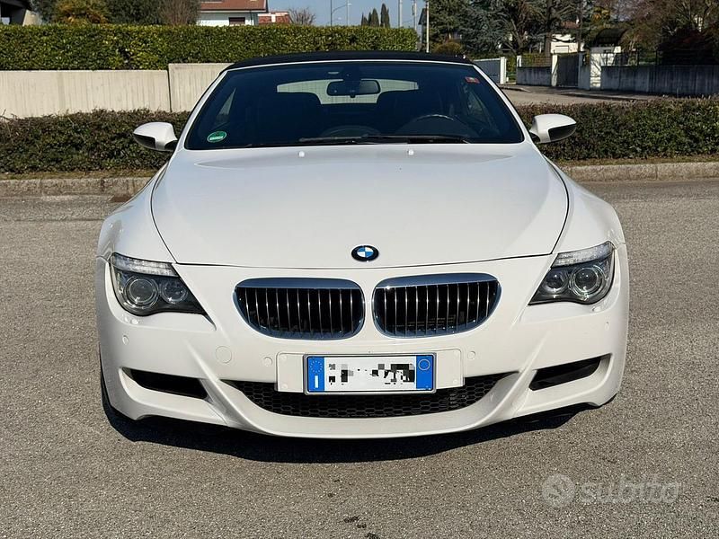 Usata BMW M6 Cabriolet 507 CV (372 kW) 2008 Bianco Cabrio