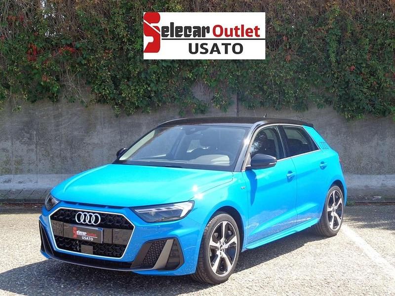 Blu turbo/tetto nero Usata 2021 Audi A1 S-Line SUV | 21.900 € (Buon prezzo) - Immagine 1/4