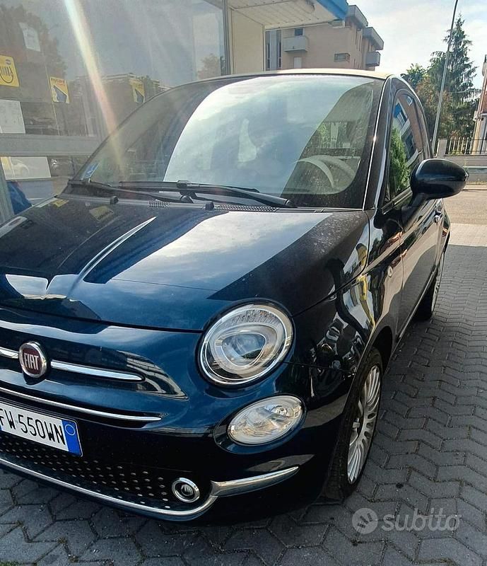 Usata Fiat 500C Lounge 2019 Blu Cabrio