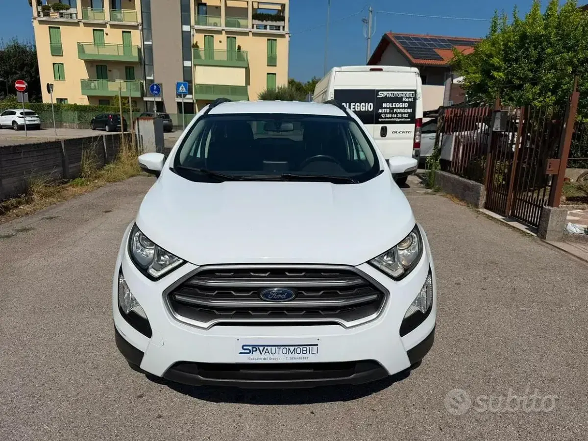 Usata Ford Ecosport 99 CV (72 kW) 2019 Bianco SUV