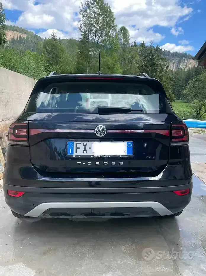 Usata VW T-Cross 2019 Nero SUV
