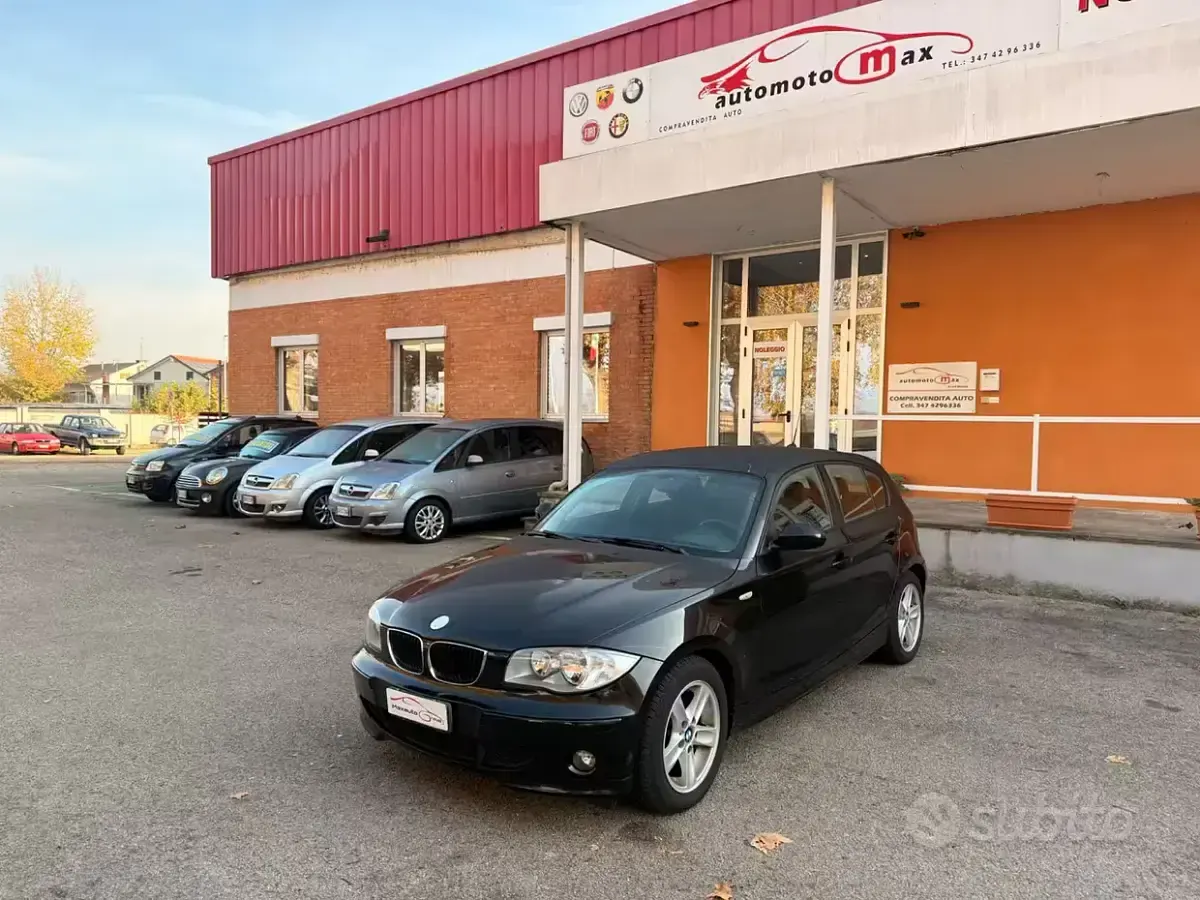 Usata BMW 120 163 CV (119 kW) 2005 Nero Utilitaria