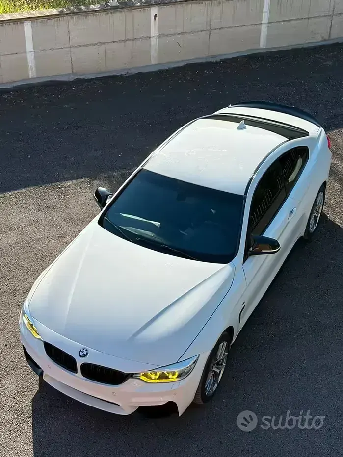 Usata BMW 420 Coupé M Sport 184 CV (135 kW) 2015 Bianco Coupé
