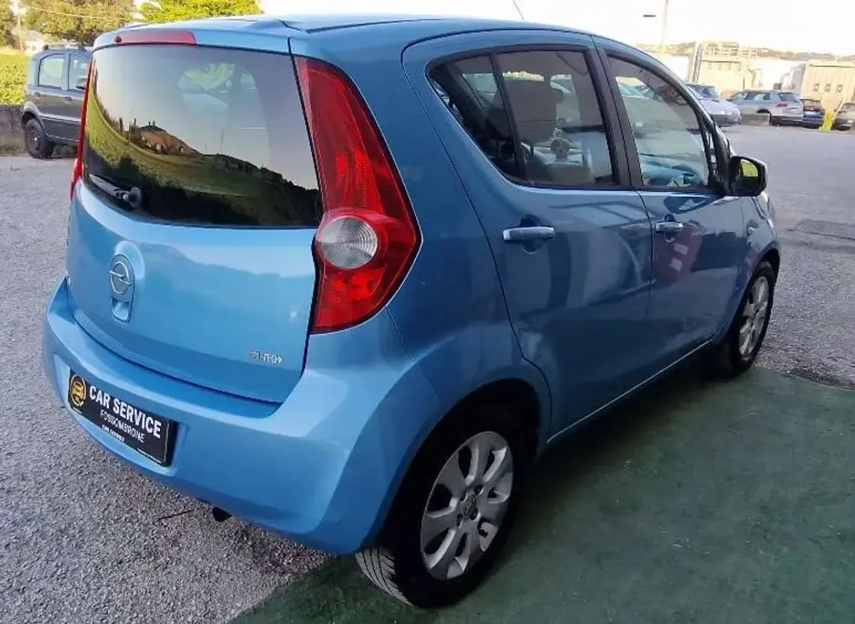 Usata Opel Agila Enjoy 86 CV (63 kW) 2010 Blu/azzurro Utilitaria