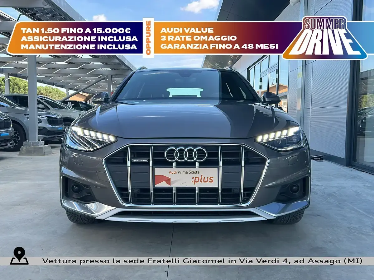 Usata Audi A4 Allroad Business 204 CV (150 kW) 2021 Z8 grigio terra metallizzato Station wagon