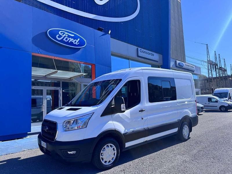 Usata Ford Transit 131 CV (96 kW) 2021 Bianco Cabrio