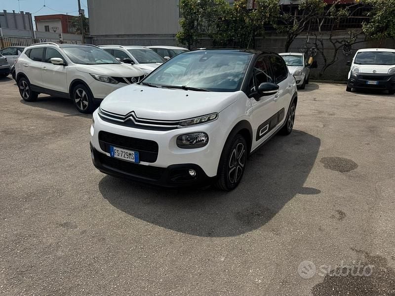 Usata Citroën C3 PureTech 83 CV (61 kW) 2019 Bianco Utilitaria