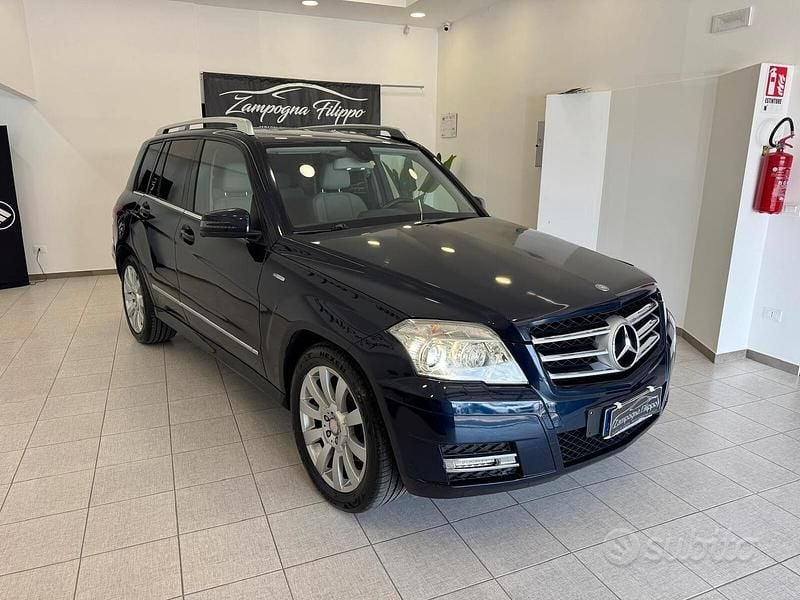 Usata Mercedes GLK220 170 CV (125 kW) 2012 Blu SUV