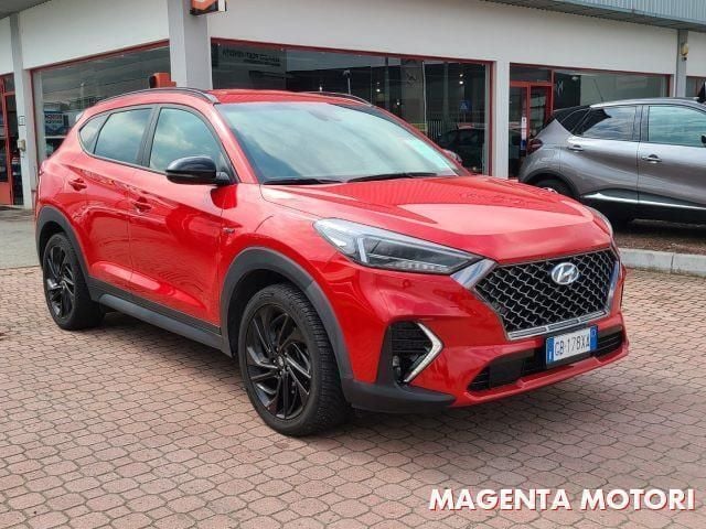 Usata Hyundai Tucson N Line 136 CV (100 kW) 2020 Bordeaux SUV