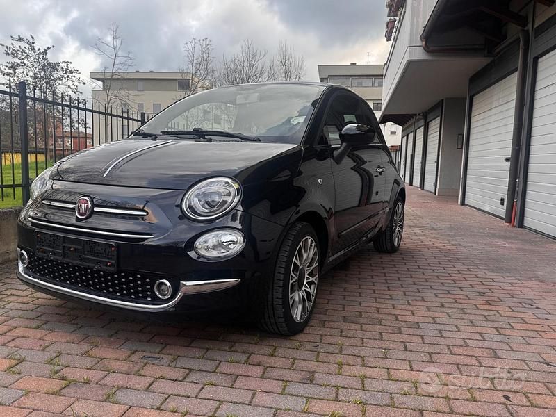 Usata Fiat 500 Lounge 69 CV (50 kW) 2018 Nero Berlina
