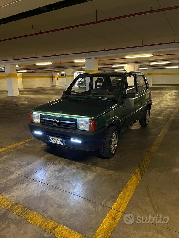 Usata Fiat Panda 54 CV (39 kW) 2001 Verde Utilitaria